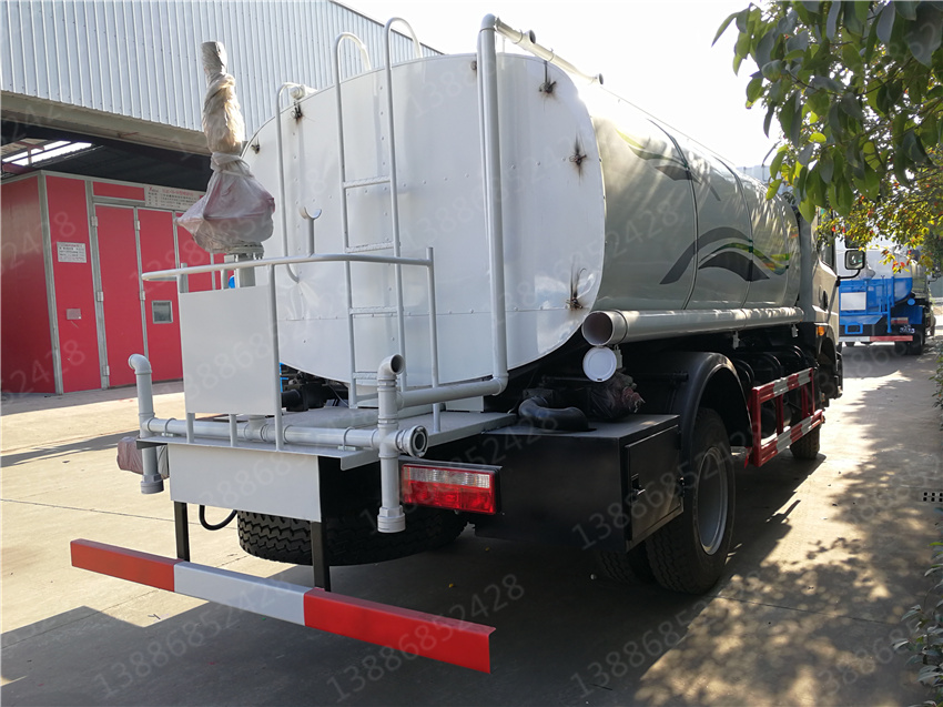 湖北盈通汽車湖北藍(lán)牌福田抑塵車廠家